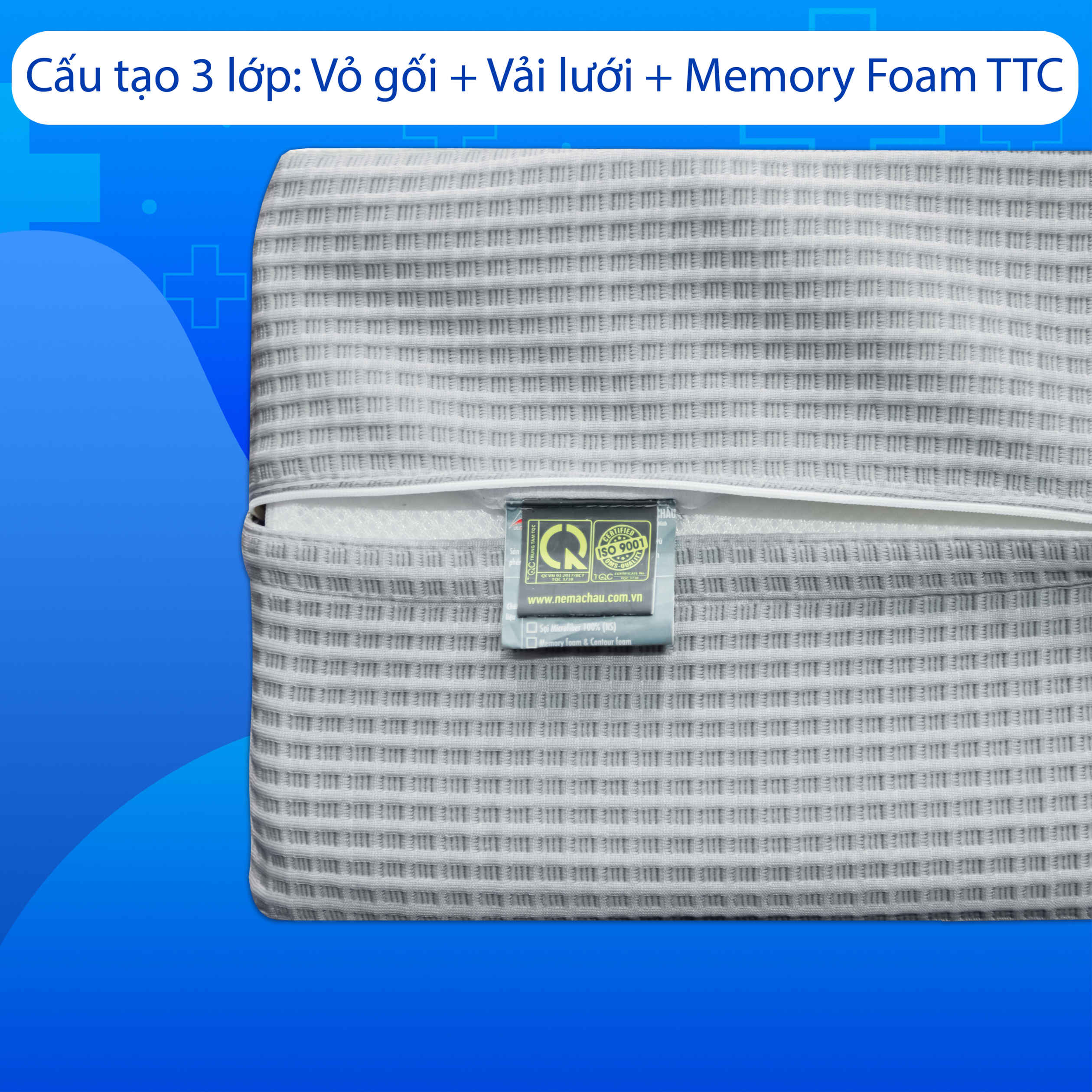 Gối Chống Trào Ngược AI - Sleep Á Châu