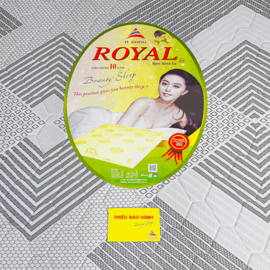 Nệm Bông Ép Royal A10 Chần Viền